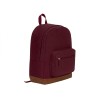 Рюкзак Shammy с эко-замшей для ноутбука 15", бордовый
