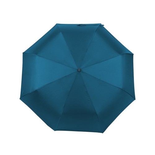 Зонт-полуавтомат Roof с куполом из переработанного пластика, морская волна 3025C