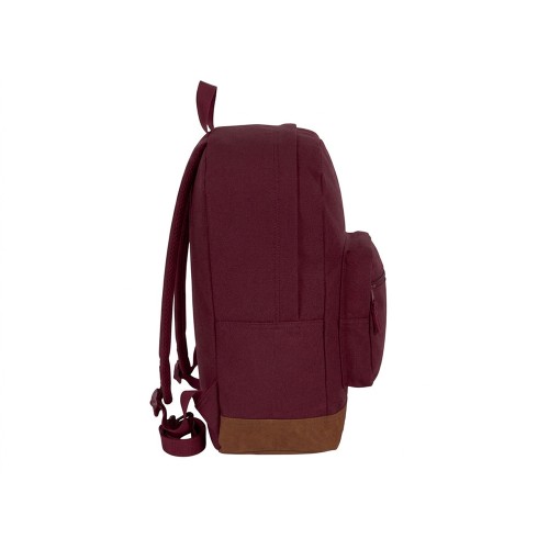 Рюкзак Shammy с эко-замшей для ноутбука 15", бордовый