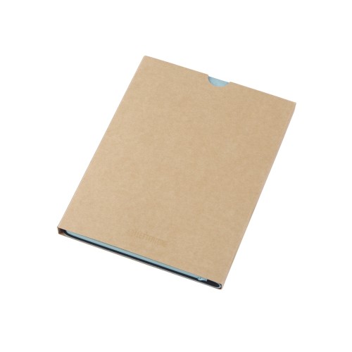 Блокнот А5 "Notepeno Max", 96 листов 80 гр/м2 белой FSC бумаги, цвет морской волны