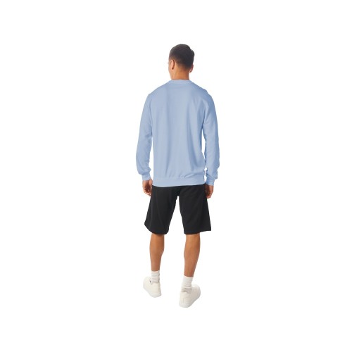 Свитшот «Warsaw» 220гр, унисекс, небесно-голубой