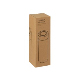 Термос «Confident» с покрытием soft-touch 420мл, бежевый