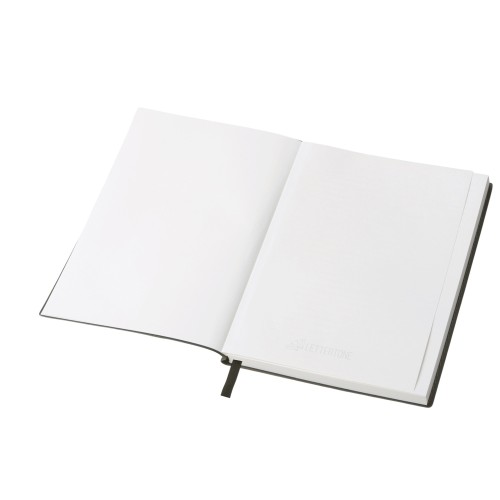 Блокнот А5 "Bradbury", гибкая обложка, 80 листов 80 гр/м2 FSC бумага, темно-серый