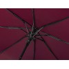 Зонт-полуавтомат Roof с куполом из переработанного пластика, бургунди 7421C
