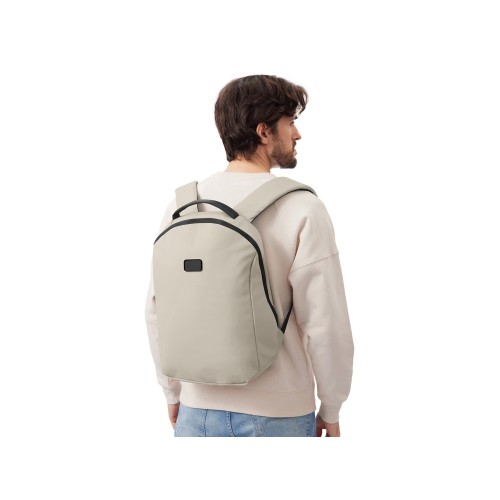 Рюкзак Sofit для ноутбука из экокожи, оливковый