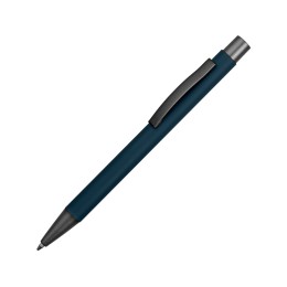 Ручка металлическая soft-touch шариковая «Tender», полуночный синий