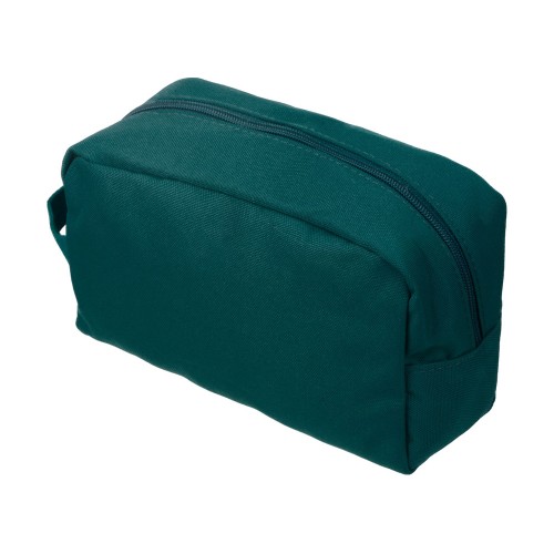 Косметичка из переработанной ткани "Lia", цвет морской волны