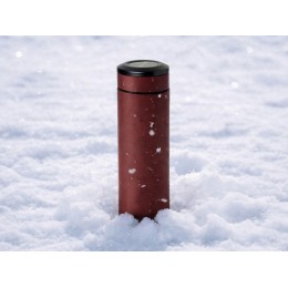 Термос «Confident» с покрытием soft-touch 420мл, бургунди