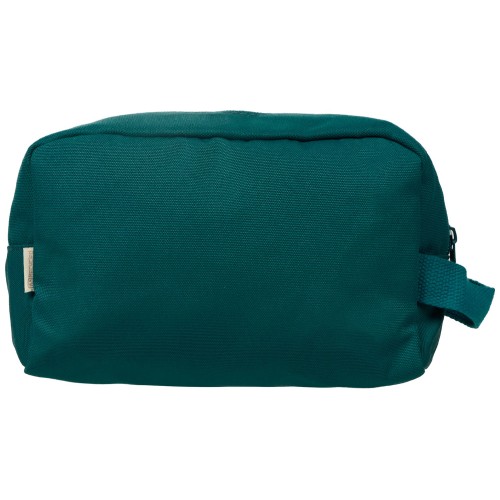 Косметичка из переработанной ткани "Lia", цвет морской волны