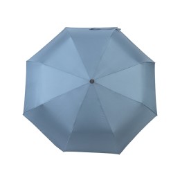 Зонт-полуавтомат Roof с куполом из переработанного пластика, антрацит 2165C