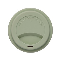 Стакан с силиконовой крышкой "Cafe", olive