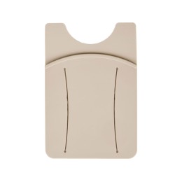 Картхолдер для телефона с держателем «Trighold», бежевый