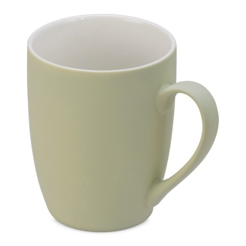 Кружка с покрытием soft-touch “Tulip Gum”, оливковый