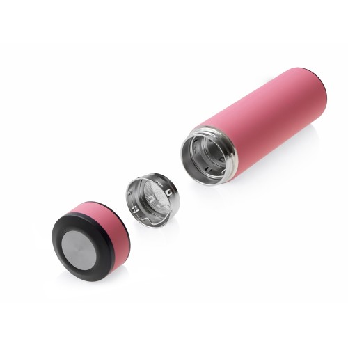 Термос «Confident» с покрытием soft-touch 420мл, пыльная роза