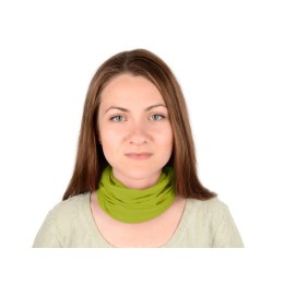 Мультифункциональная бандана «Farbe», зеленое яблоко