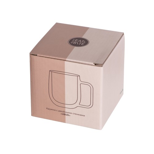 Набор "Bergamot": кружка и ситечко для чая, черный