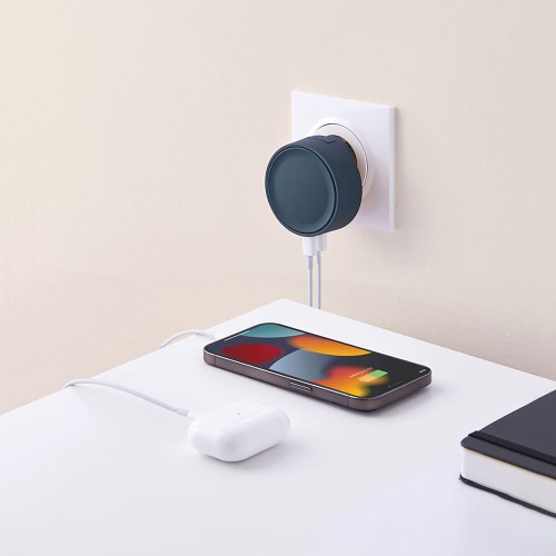 Адаптер питания USB Poweron, темно-синий