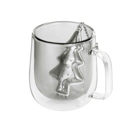 Набор "Bergamot": кружка и ситечко для чая, черный