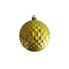 Новогоднее подвесное украшение из полистирола / 8x8x8см, золотистый