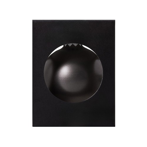 Стеклянный елочный шар "Christmas bauble", черный металлик, с серебристым колпачком в черной коробке