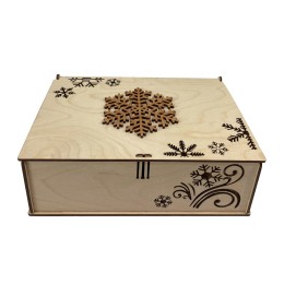 Набор новогодних шаров, 6 шт.