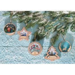 Подвеска с подсветкой, звезда (Р)