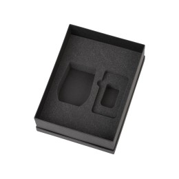 Подарочный набор с термокружкой и повербанком С1, 5000 mAh, зеленое яблоко