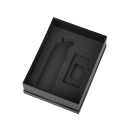 Подарочный набор с бутылкой для воды и повербанком С1, 5000 mAh, черный