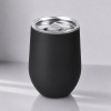 Подарочный набор с термокружкой и повербанком С2, 10000 mAh, черный
