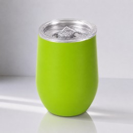 Набор с термокружкой, блокнотом, ручкой и ланчбоксом "Refreshment", зеленое яблоко