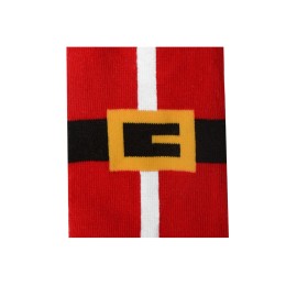 Набор носков с рождественской символикой в мешке мужские, 2 пары, красный