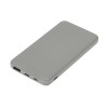 Подарочный набор с бутылкой для воды и повербанком С2, 10000 mAh, серый