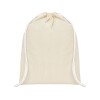Рюкзак со шнурком Tenes из хлопка плотностью 140 г/м2, natural