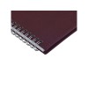 Планинг датированный «Velvet» 2027, бордовый