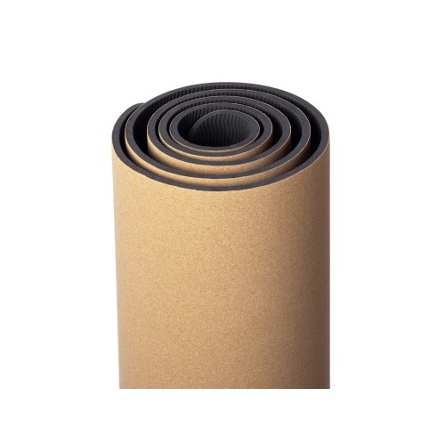 Пробковый коврик для йоги и фитнеса "Namaste"