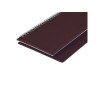 Планинг датированный «Velvet» 2027, бордовый