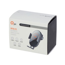 Автомобильное беспроводное зарядное устройство с датчиком "OptIQ Lite", 15 Вт, черный