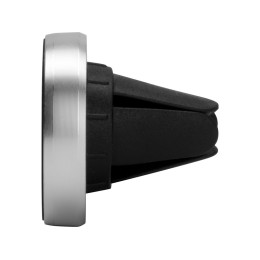 Магнитный держатель телефона для автомобиля "Magpin", черный/серебристый