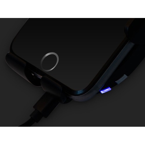 Автомобильное беспроводное зарядное устройство с датчиком "OptIQ Lite", 15 Вт, черный