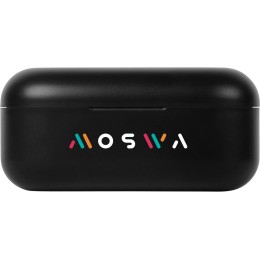 Беспроводные наушники TWS в кейсе Volts. Evolt, черный, пластик