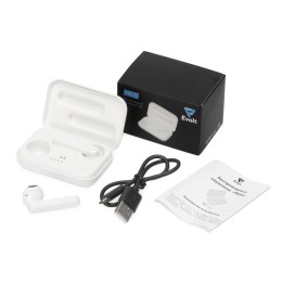 Беспроводные наушники TWS "Mels", белый