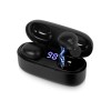 Беспроводные наушники TWS в кейсе Volts. Evolt, черный, пластик