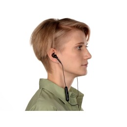 Беспроводные наушники «Get Up» с чехлом, черный