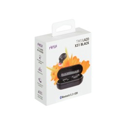 Наушники HIPER TWS Lazo X31 Black (HTW-LX31) Bluetooth 5.3 гарнитура, Черный (Р)