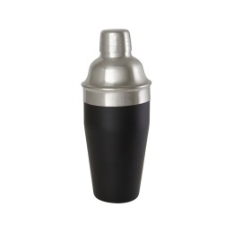 Шейкер для коктейлей Gaudie из переработанной нержавеющей стали, сплошной черный