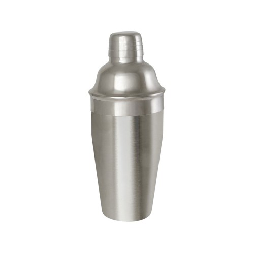 Шейкер для коктейлей Gaudie из переработанной нержавеющей стали, серебристый