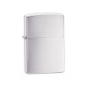 Зажигалка ZIPPO Classic с покрытием Brushed Chrome, латунь/сталь, серебристая, матовая, 38x13x57 мм