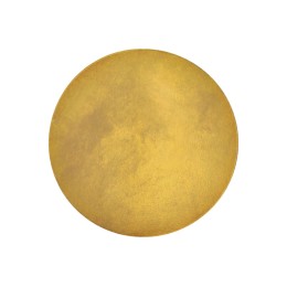 Значок металлический «Круг», золотистый