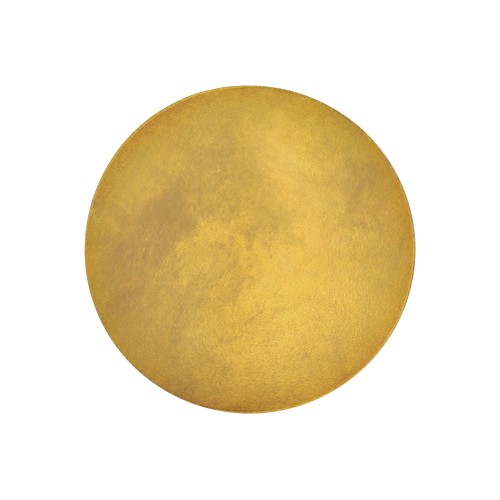 Значок металлический «Круг», золотистый