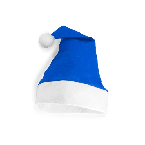 Рождественская шапка SANTA, королевский синий